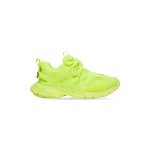 Men’s Track Sneaker In Full Mesh in Fluo Yellow